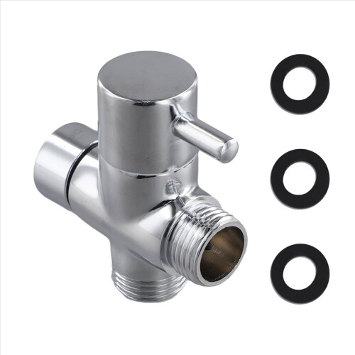 Brass Metal Shower Arm Diverter Valve 2