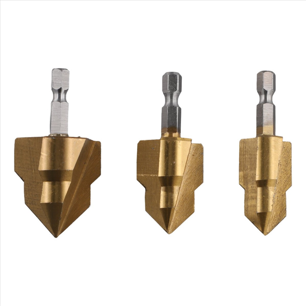 Ppr Lifting,3 Blades Stepped Drill Bit 4713902807443