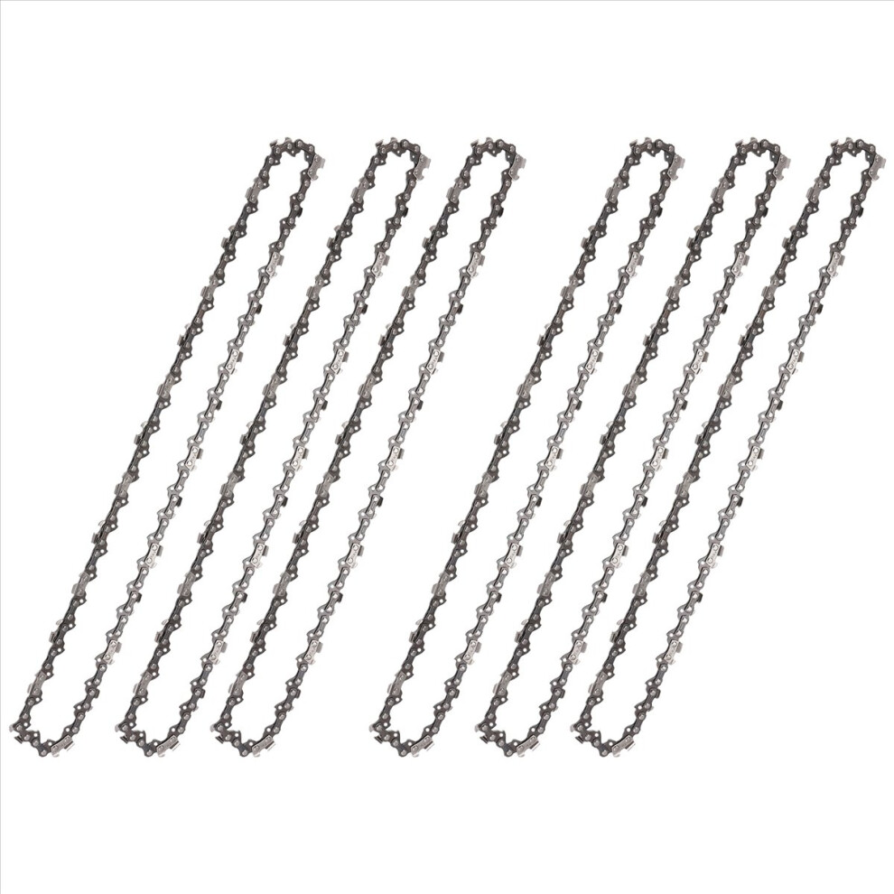 6PCS 14 Inch Metal Chainsaw Chain 3/8In LP Saw Chain 52-image-OPC-PMDD8WR-NEW
