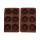 2 Pcs Mini Cake Pan, 6-Cavity Fluted Tube Cake Pan 4