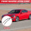 Front Bumper Grille Seal Hood Seal for Coupe 6