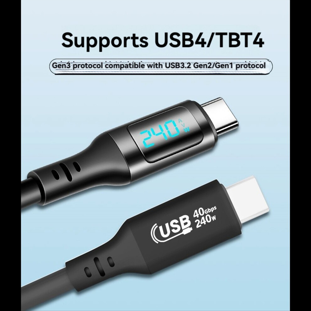 Usb4 40Gbps Pd240w Usb C To Usb C Data Cable Usb-C To Type-C Cable 4713902812409