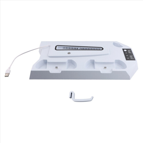 Vertical Cooling Stand for / Slim Console Station white 2