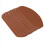 Thigh Patch, Sweat-Proof and Friction-Proof, Brown 4