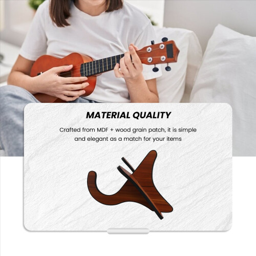 2PCS Portable Ukulele MDF Holder Stand 2