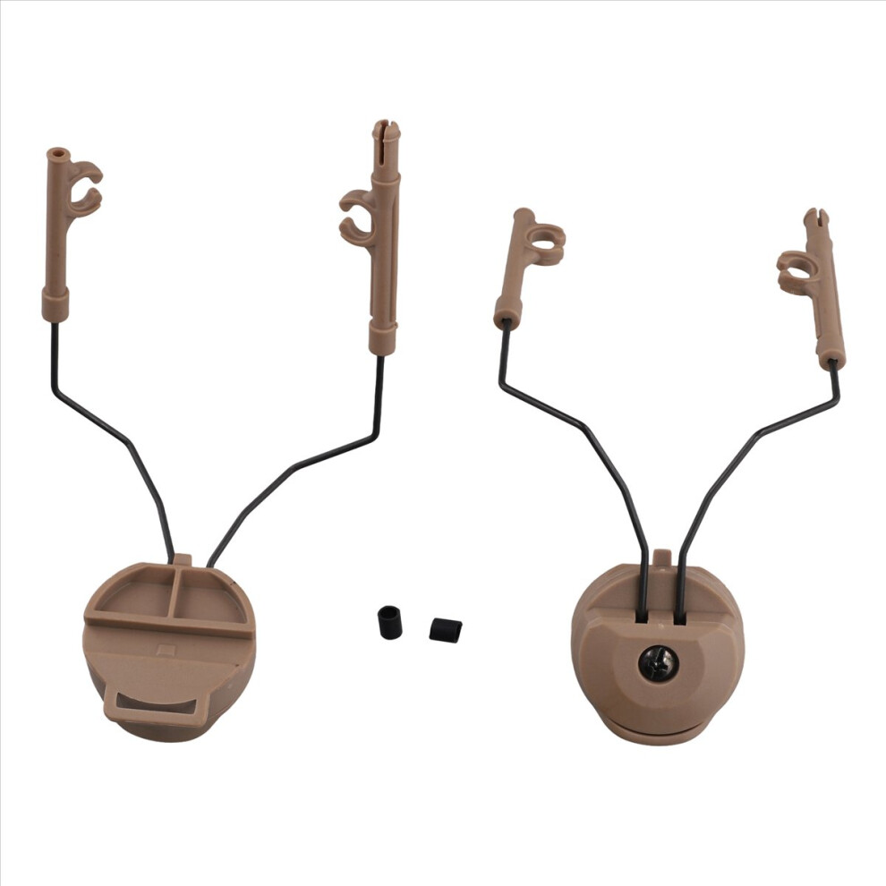 Adjustable Flip Ear Cups Fixed Bracket Helmet Accessories Mud color-image-OPC-PMDD9KD-NEW