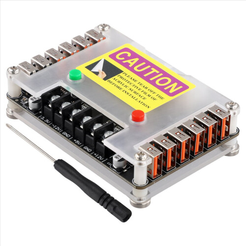 ATX Power Supply Breakout Board and Case Kit 2