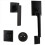 American style large handle door locks 4