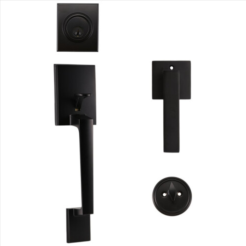 American style large handle door locks 1