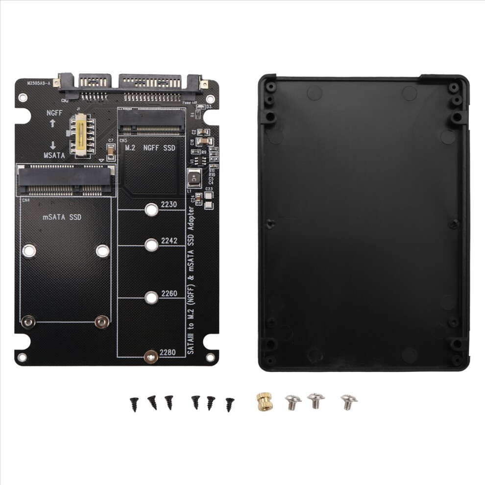 Ngff To Serial Adapter Msata To Sata3.0 Dual Purpose 2-In-1 Sub 4713902817336