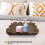 Large Wicker Fan-Shaped Edge Tray, Rectangular Tray 6