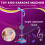 Kids Microphone With Light Stand Toy, blue 5