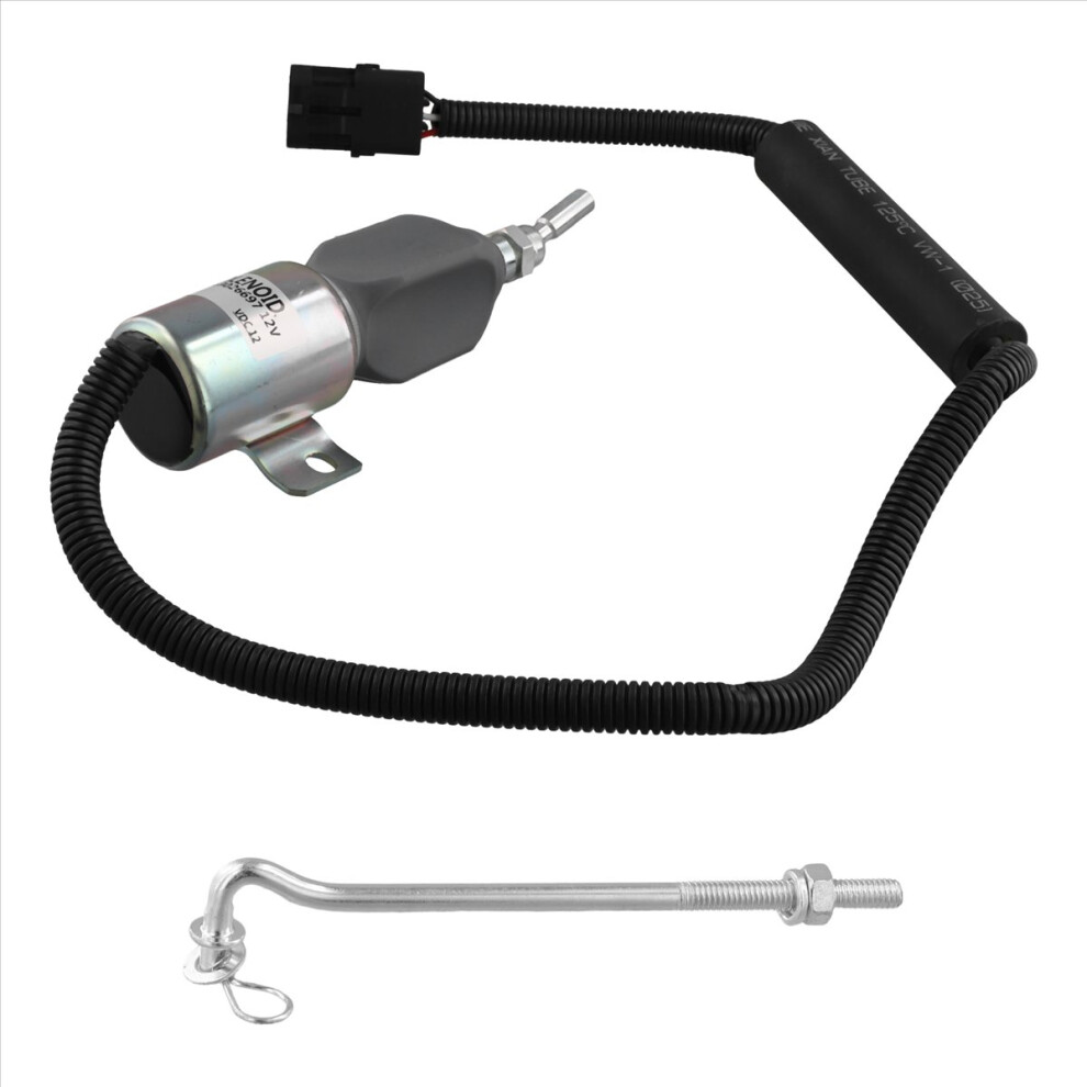 12V Shut Off Stop Solenoid Valve 13026882 For Deutz Agriculturer 4711051179558