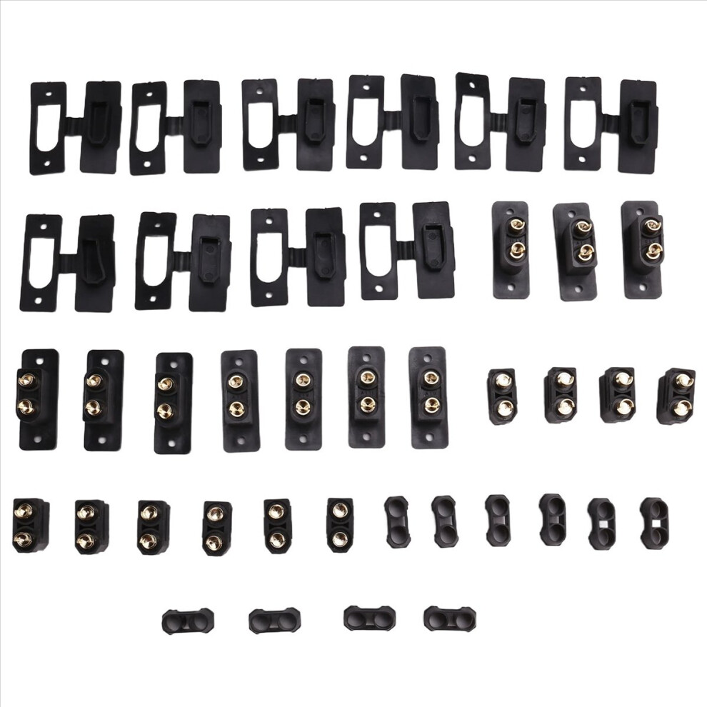 Xt90e-M Male Battery Connector, Gold-Plated Mountable Xt90 Plug 4711051180110