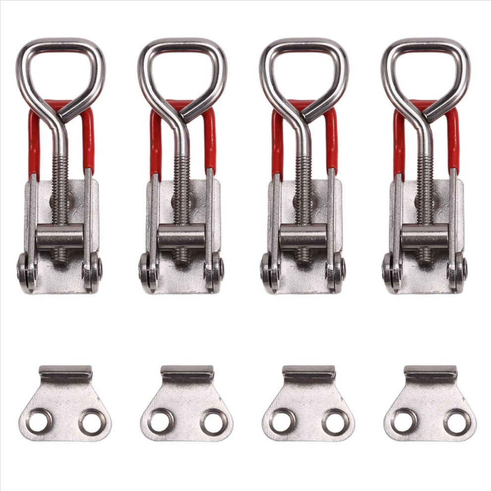 4Pcs Adjustable Toolbox Case Metal Toggle Latch 4711051181445
