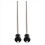 2Pcs Drum Legs Drum Leg Clamp Holder Drum Set Long 4
