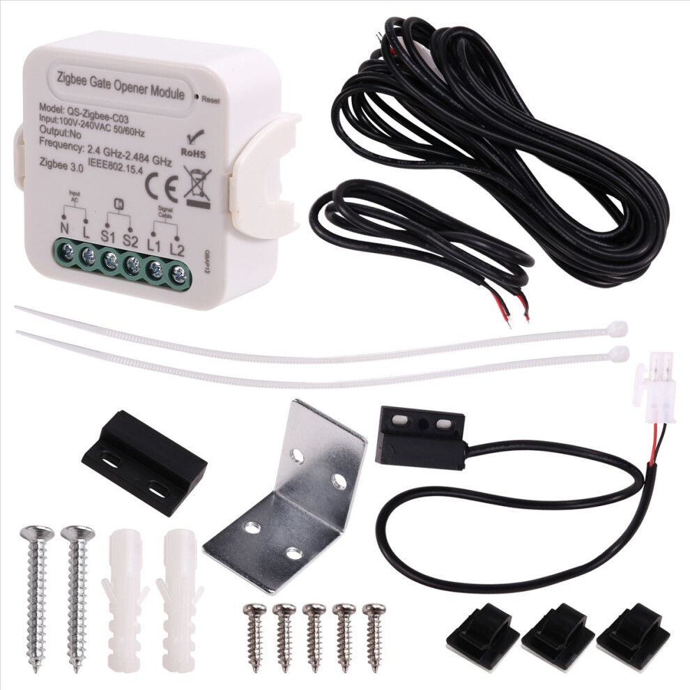 Tuya Smart Gate Door Opener Module Zigbee Gate Door Controller Module 4711051197255