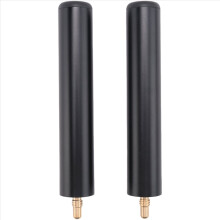 2PCS Cue Stick Extender 6inch Billiards Pool Cue Extension