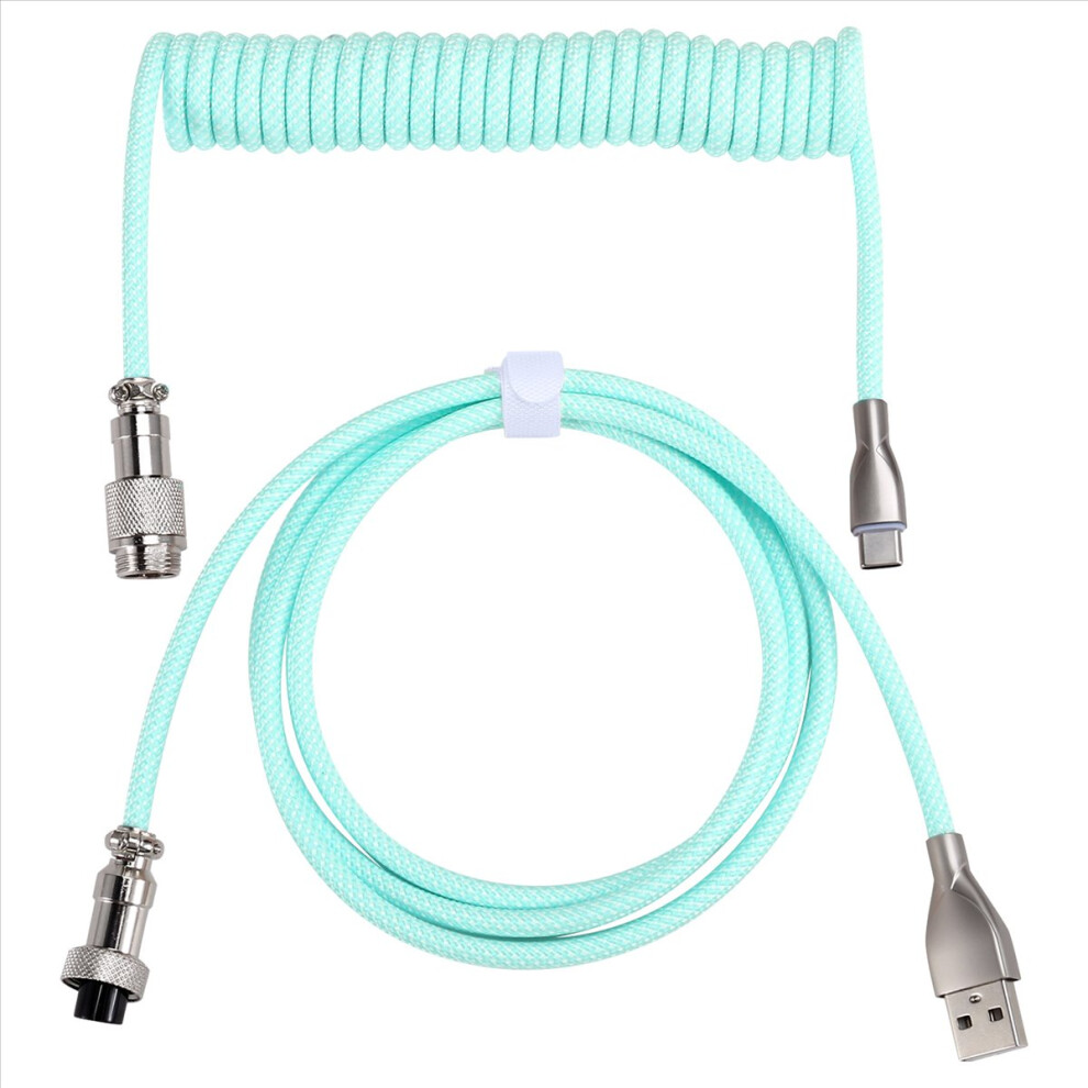 Usb C Coiled Keyboard Cable Braided Mechanical Keyboard Cable D 4711051199488