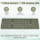BO89T Bluetooth Wireless Folding Keyboard for IOS and 6