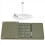 BO89T Bluetooth Wireless Folding Keyboard for IOS and 3