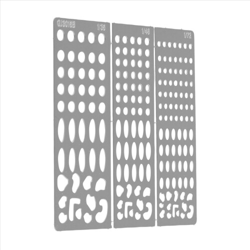 Scale Static Grass Planting Template Tool for Electrostatic Flock 1