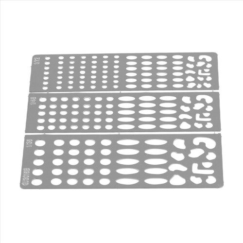Scale Static Grass Planting Template Tool for Electrostatic Flock 2