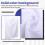 1.5x2M Backdrop Cloth for Photo Studio Video Props White 6