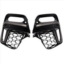 Front Fog Light Grille Frame Trim Protector Exterior Cover for X3