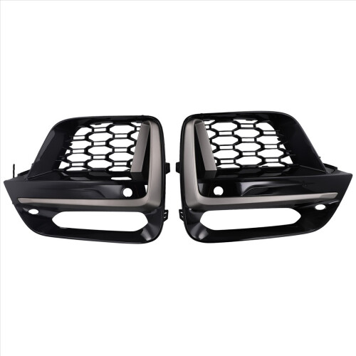 Front Fog Light Grille Frame Trim Protector Exterior Cover for X3 2