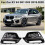 Front Fog Light Grille Frame Trim Protector Exterior Cover for X3 5