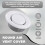 Exhaust Vent Ducting Ventilation Ceiling Air Vent Cover 4inch 6