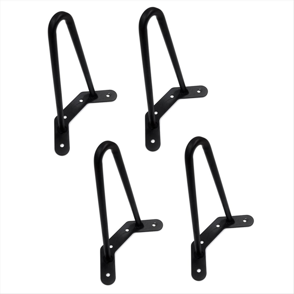 4Pcs Metal Hairpin Leg Coffee Table Leg 250Mm Iron Desk Leg 4711051187676