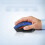 Wireless Mouse 2.4GHz Optical Mice with USB Receiver 1600DPI Red 4