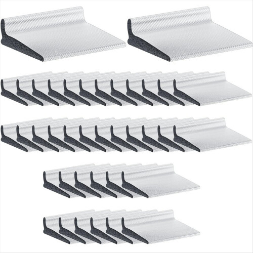 Door Corner Seal, Self Adhesive Frame Door Corner Seals (White) 1