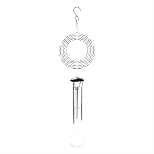 Sublimation Wind Spinner Blanks Outdoor Decor, with 4 Thickened Tubes 1