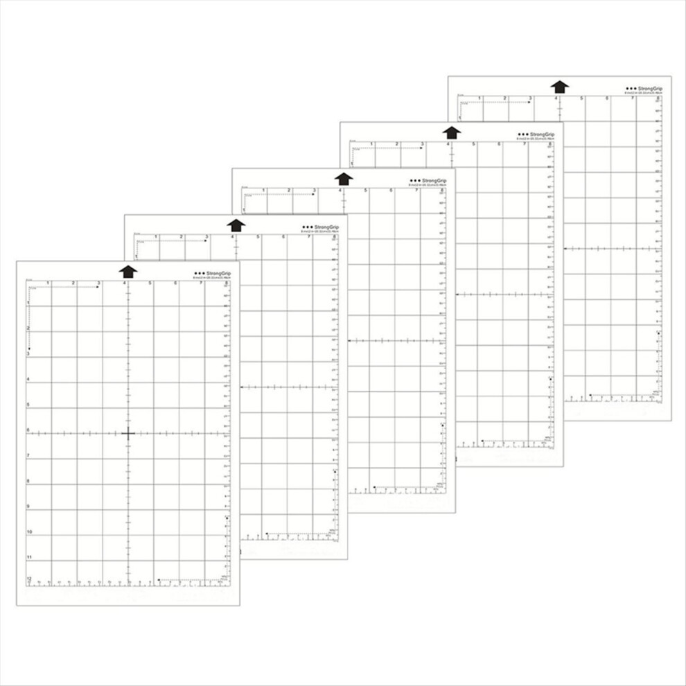 5Pcs Cutting Mat 12X8in Pvc Standard Grip Adhesive Cut Pad 4711051172801