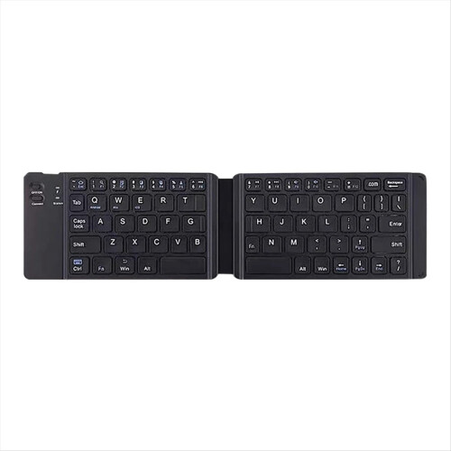 Dual Folding Wireless Bluetooth Keyboard for Tablet Computer, B 1