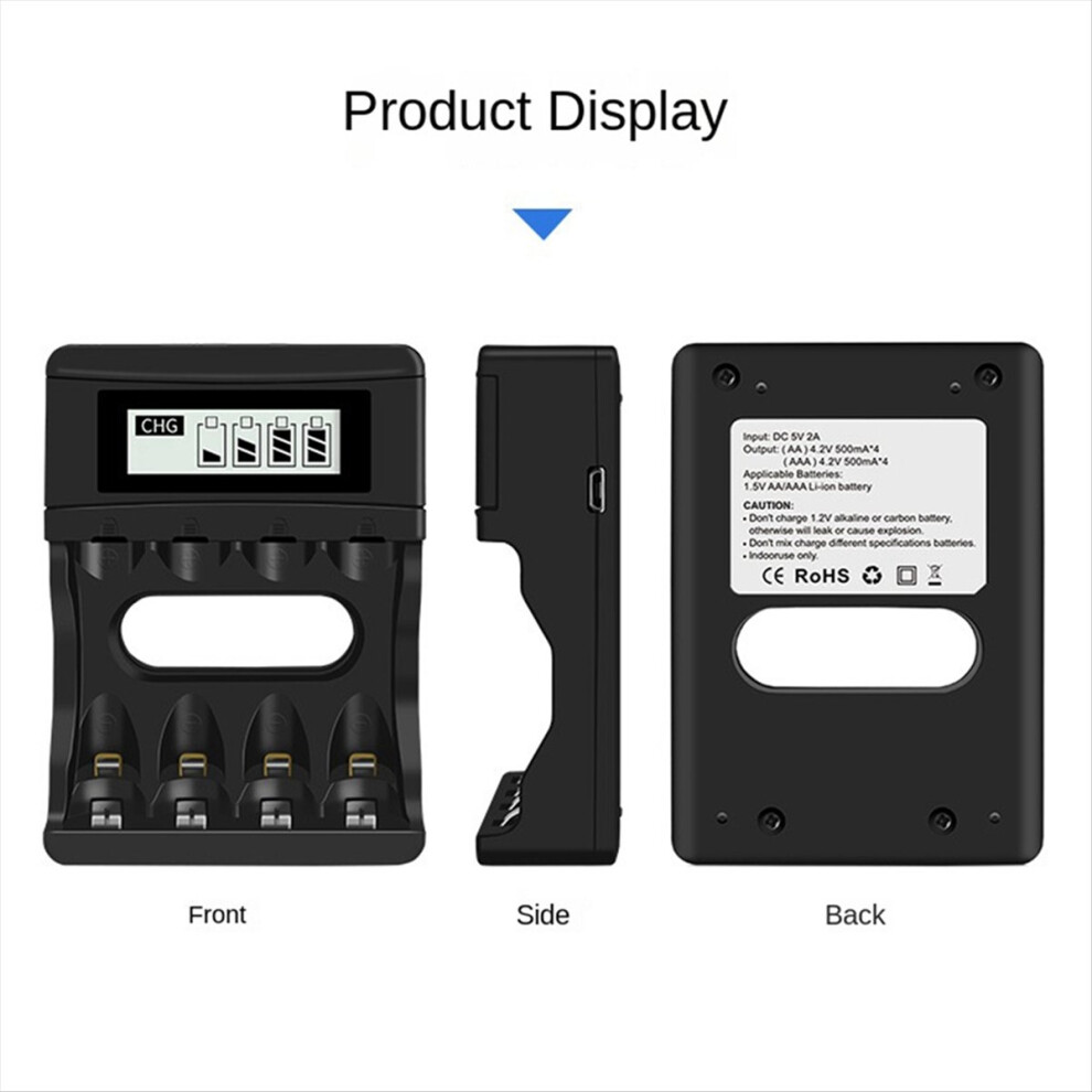 Charging Stand Aa/Aaa Battery 1.5V Polymer Lithium-Ion Battery 4711051115433