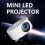 YT200 Mini Projector LED Home Media Player Audio Portable Projectors 6
