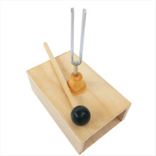 512HZ Tuning Fork with Wooden Resonator for Sound Therapy