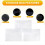 40Pcs Magnetic Sheets for Dies Storage, with Rubber Magnet Sheet 6