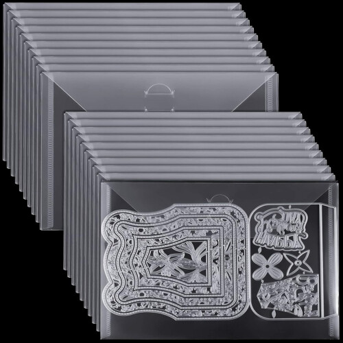40Pcs Magnetic Sheets for Dies Storage, with Rubber Magnet Sheet 2
