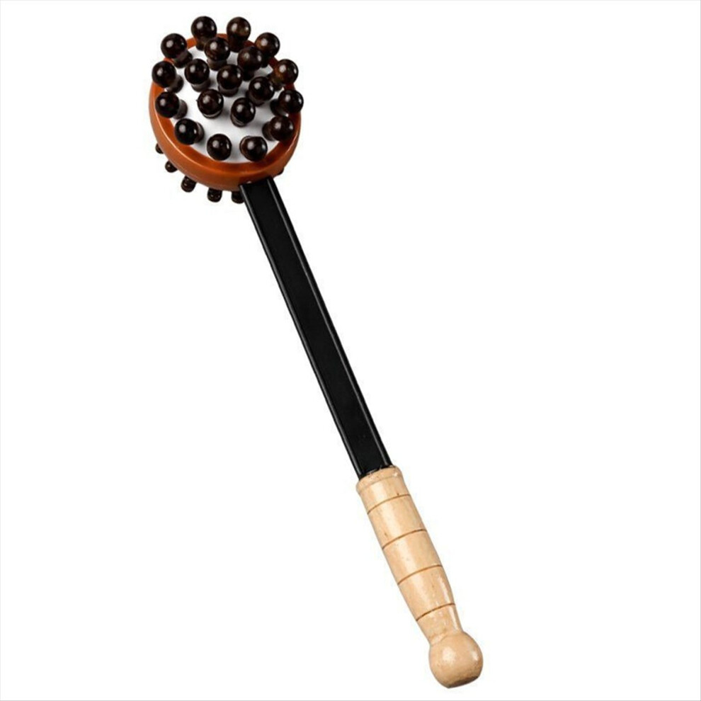 Back Knock Massage Handheld Round Head Back Pounding Massage Hammer