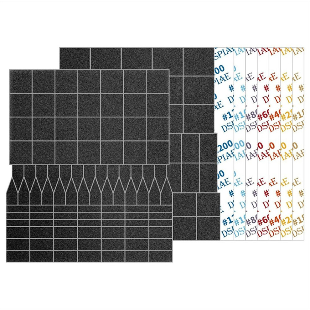 Sandpaper Pre-Cut Mesh (1008 Pieces) For Es-A Reciprocating Sander 4711854784126
