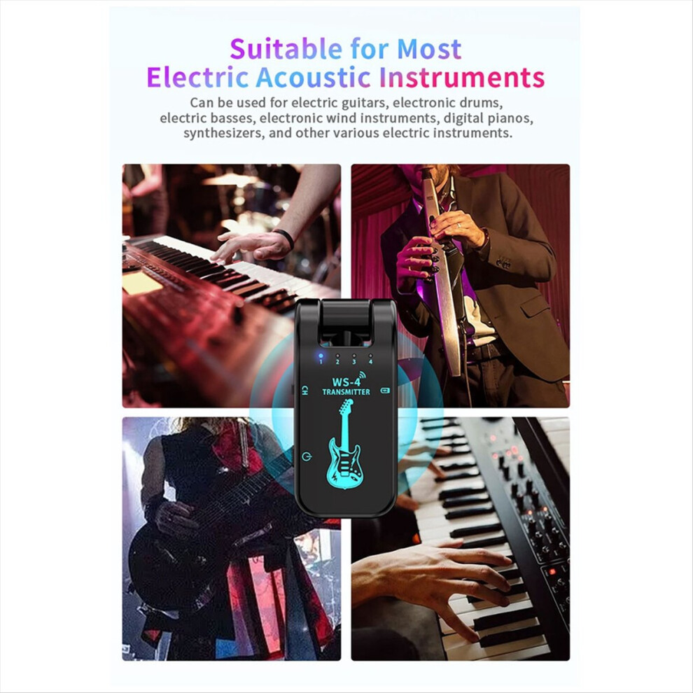 New 2.4G Guitar Wireless Transceiver Audio Transmission Transceiver B-image-OPC-PMDDQ78-NEW