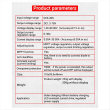 -SJ30 700W 30A Automatic Buck-Boost Power Module,With Display