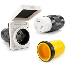 30 Amp RV Power Inlet Receptacle, 30 Amp RV Power Cover