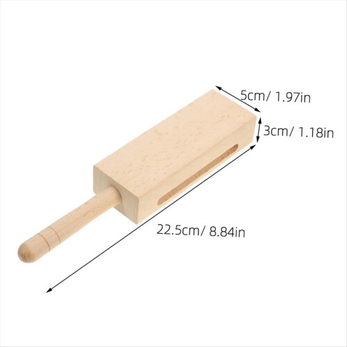 2 Sets Percussion Wooden Rhythm Instrument Music Instruments 2