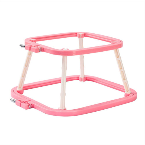 Double Layer Embroidery Stand Hoop Desktop Handmade Craft Frames,A
